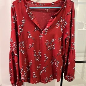 LOFT blouse size small